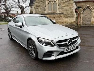 Used Mercedes C220 AMG line 2019 Silver Coupe