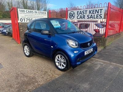 Used Smart ForTwo Coupé Passion 71 HP (52 kW) 2018 Black Coupe