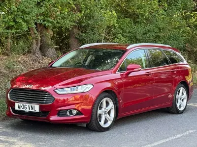 Used Ford Mondeo Titanium 2016 Red Estate