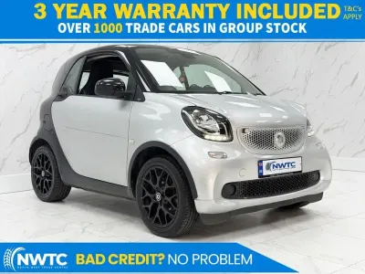 Used Smart ForTwo Coupé Premium 71 HP (52 kW) 2017 Black Coupe