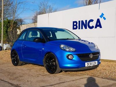 Used Vauxhall Adam S 70 HP (51 kW) 2018 Blue Hatchback