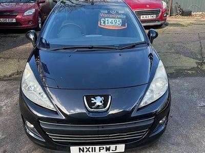 Used Peugeot 207 Sport 120 HP (88 kW) 2011 Black Cabriolet