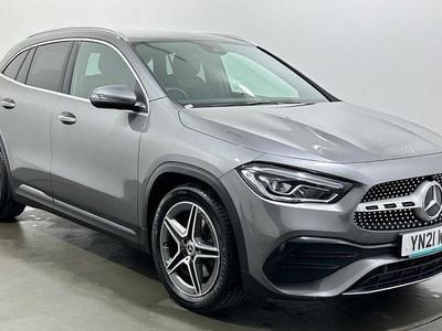 Begagnad Mercedes GLA180 AMG line 136 HK (100 kW) 2021 Grå SUV