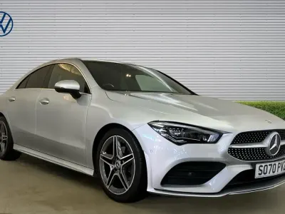 Usado Mercedes CLA180 AMG Line Premium Plus 136 HP (100 kW) 2020 Prateado Sedan