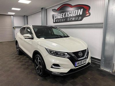 White Used 2019 Nissan Qashqai Tekna SUV | £13,995 (Good price)