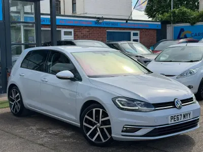 Used VW Golf VII GT 150 HP (110 kW) 2017 Silver Hatchback