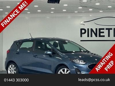 Used Ford Fiesta Trend 100 HP (73 kW) 2022 Blue Hatchback