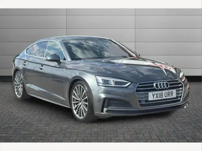Used Audi A5 S-Line 187 HP (137 kW) 2018 Grey Coupe