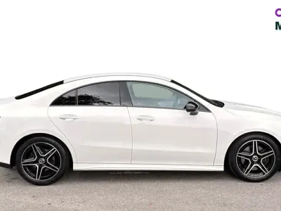 Used Mercedes CLA200 AMG Line Premium 163 HP (119 kW) 2023 White Coupe