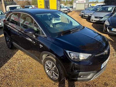 Used Vauxhall Crossland X Elite 99 HP (72 kW) 2018 Blue SUV