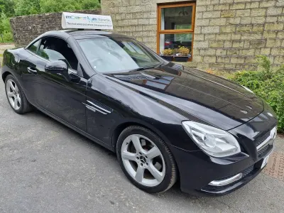 Used Mercedes SLK250 204 HP (150 kW) 2012 Black Cabriolet