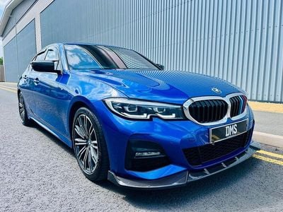 Blue Used 2019 BMW 330 M Sport Sedan | £23,450 (Fair price)