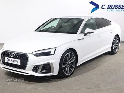 Used Audi A5 S-Line 2023 White Coupe