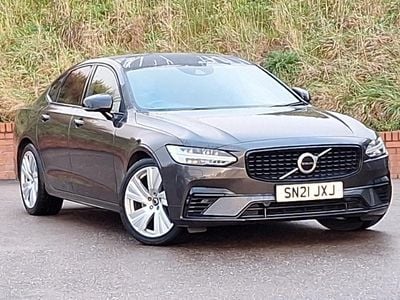 Grey Used 2021 Volvo S90 R-Design Sedan | £20,498 (Fair price)