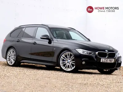 Used BMW 330 M Sport 258 HP (189 kW) 2015 Black Estate