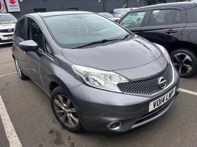 Used Nissan Note Tekna 90 HP (66 kW) 2014 Grey Hatchback