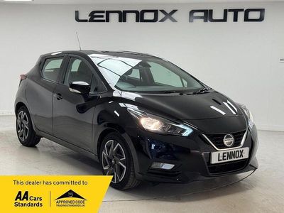 Used Nissan Micra Acenta 92 HP (67 kW) 2022 Black Hatchback