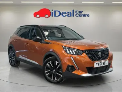Używany Peugeot 2008 Premium 2021 Pomarańczowy SUV