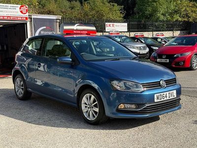 Blue Used 2015 VW Polo SE Hatchback | £5,295 (Fair price)