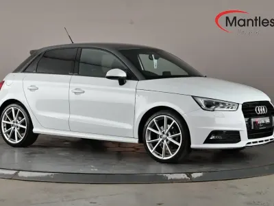Used Audi A1 Black Edition 2018 White Hatchback