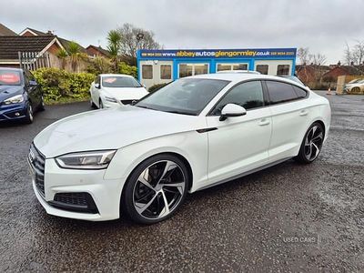 White Used 2019 Audi A5 S-Line Hatchback | £17,495 (Good price)