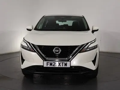 Begagnad Nissan Qashqai Acenta Premium 2021 Vit SUV