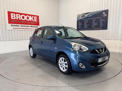 Used Nissan Micra Acenta 2016 Blue Hatchback
