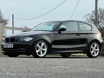 Used BMW 116 Sport Line 2009 Black Hatchback