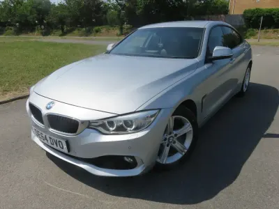 Used BMW 418 2014 Silver Coupe