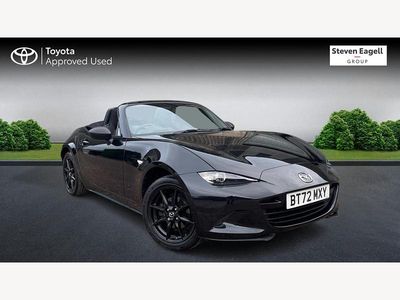 Black Used 2022 Mazda MX5 Cabriolet | £15,957 (Fair price)