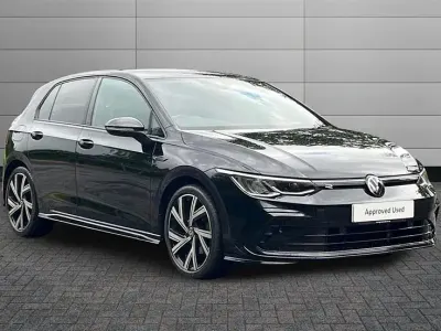 Used VW Golf VIII R-line 150 HP (110 kW) 2022 Black Hatchback