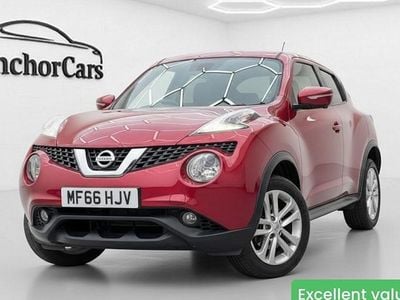 Używany Nissan Juke N-Connecta 117 KM (86 kW) 2016 Czerwony SUV