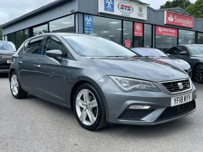 Used Seat Leon FR 125 HP (91 kW) 2018 Grey Hatchback