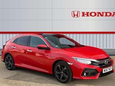 Used Honda Civic Prestige 182 HP (133 kW) 2018 Red Hatchback