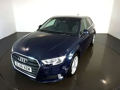 Used Audi A3 Sportback Sport 116 HP (85 kW) 2016 Blue Hatchback