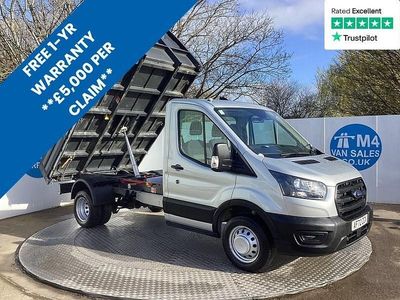 Used Ford Transit 130 HP (95 kW) 2022 Silver Cabriolet