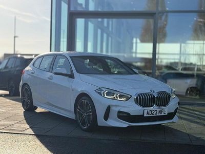 White Used 2023 BMW 118 M Sport Hatchback | £22,500 (Fair price)