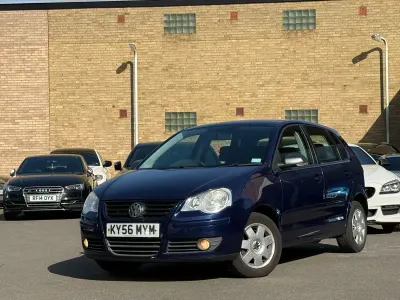 Used VW Polo S 55 HP (40 kW) 2006 Blue Hatchback
