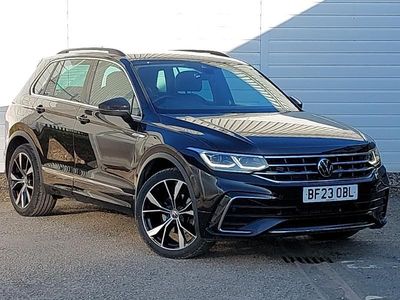Used VW Tiguan R-line 150 HP (110 kW) 2023 Black SUV