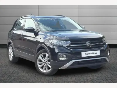 Used VW T-Cross SE 95 HP (69 kW) 2023 Black SUV