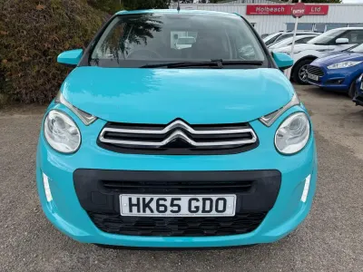 Used Citroën C1 Feel 68 HP (50 kW) 2015 Blue Hatchback