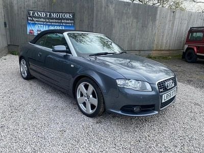 Used Audi A4 Cabriolet S-Line 2008 Grey Cabriolet