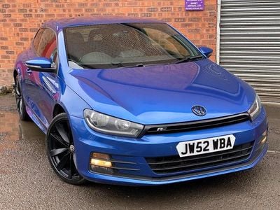 Used VW Scirocco R-line 184 HP (135 kW) 2016 Blue Coupe