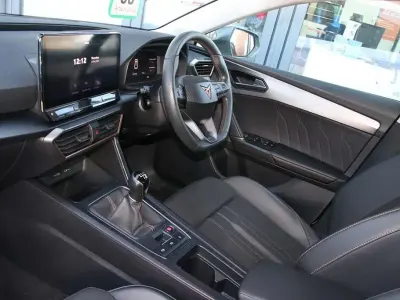 Used Cupra Leon 150 HP (110 kW) 2023 White Hatchback