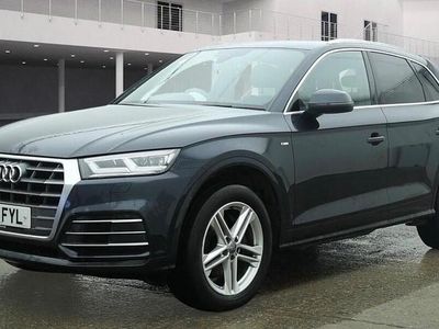 Used Audi Q5 S-Line 190 HP (139 kW) 2018 Blue SUV
