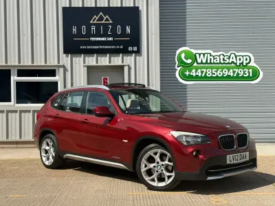 Used BMW X1 177 HP (130 kW) 2012 Red SUV