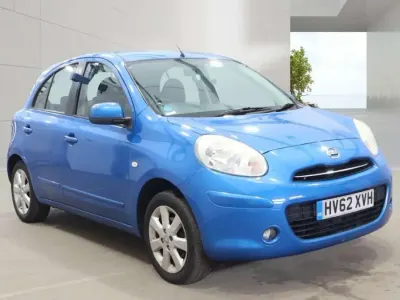 Used Nissan Micra Acenta 80 HP (58 kW) 2012 Blue Hatchback