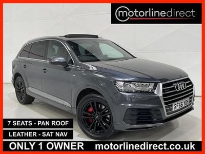 Used Audi Q7 S-Line 272 HP (200 kW) 2016 Grey SUV