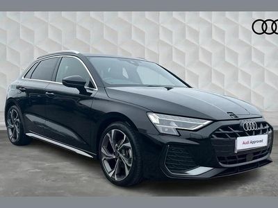 Used Audi A3 S-Line 147 HP (108 kW) 2024 Black Hatchback