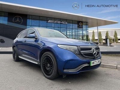 Used Mercedes EQC400 AMG Line Premium Plus 300 kW (408 HP) 2023 Blue SUV